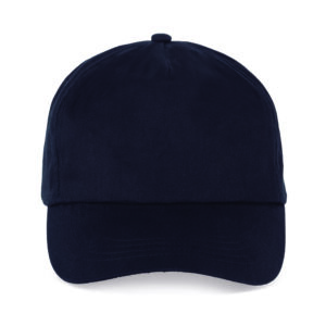 Casquette noire avec broderie