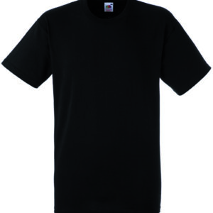 T-shirt noir avec transfert logo coeur